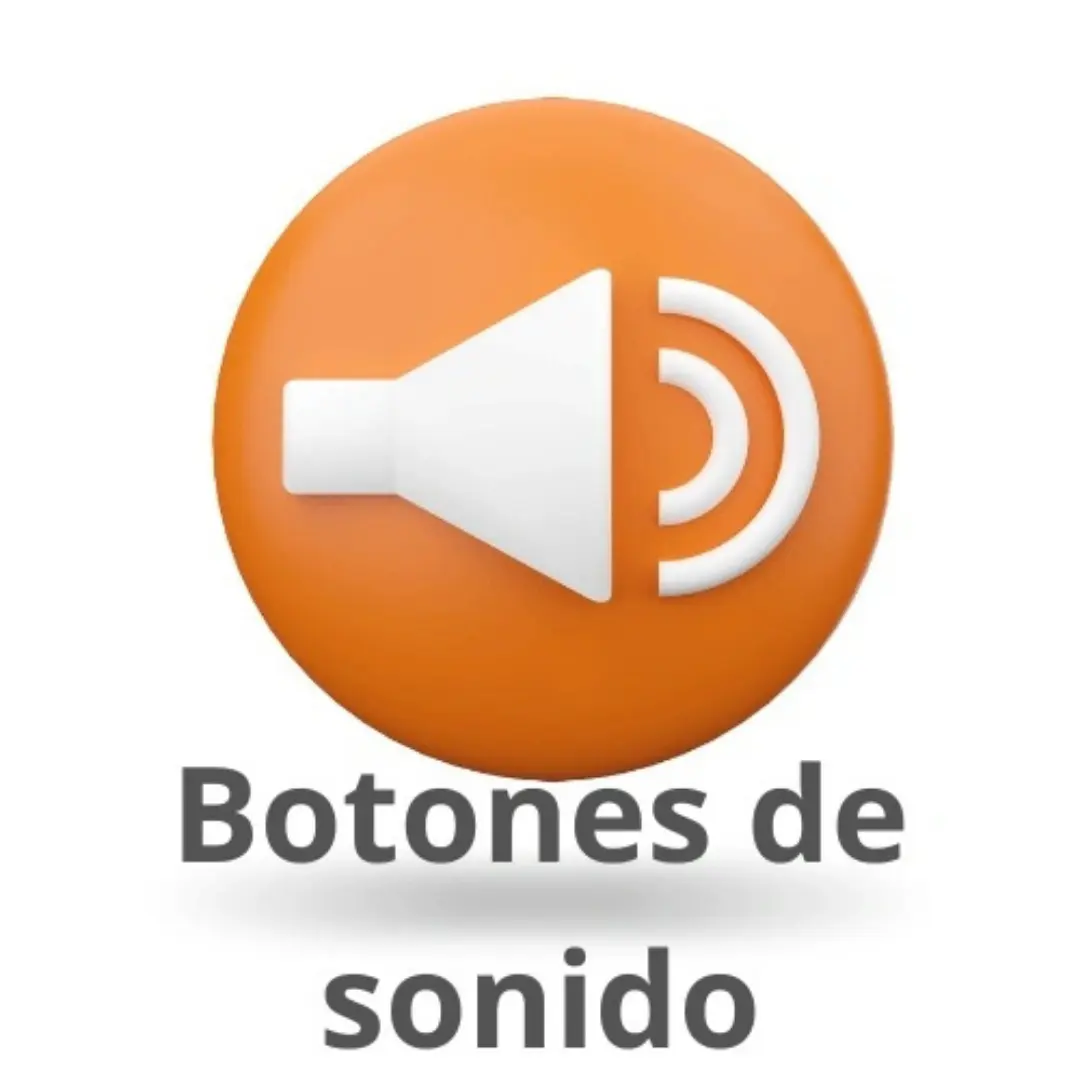 Botones de sonido